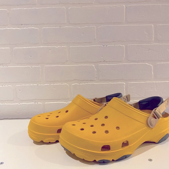 crocs all terrain yellow